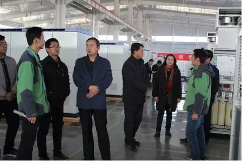青海省副省長王黎明到青海能高公司進行實地調(diào)研(圖3)